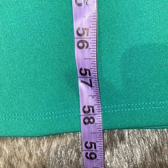 Revamped Fashion green white trim wide legs palazzo jump suit Sz S - Picture 6 of 11